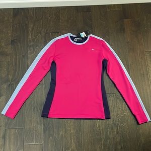 Nike golf ( Tour Performance ) dry-fit long sleeve shirt